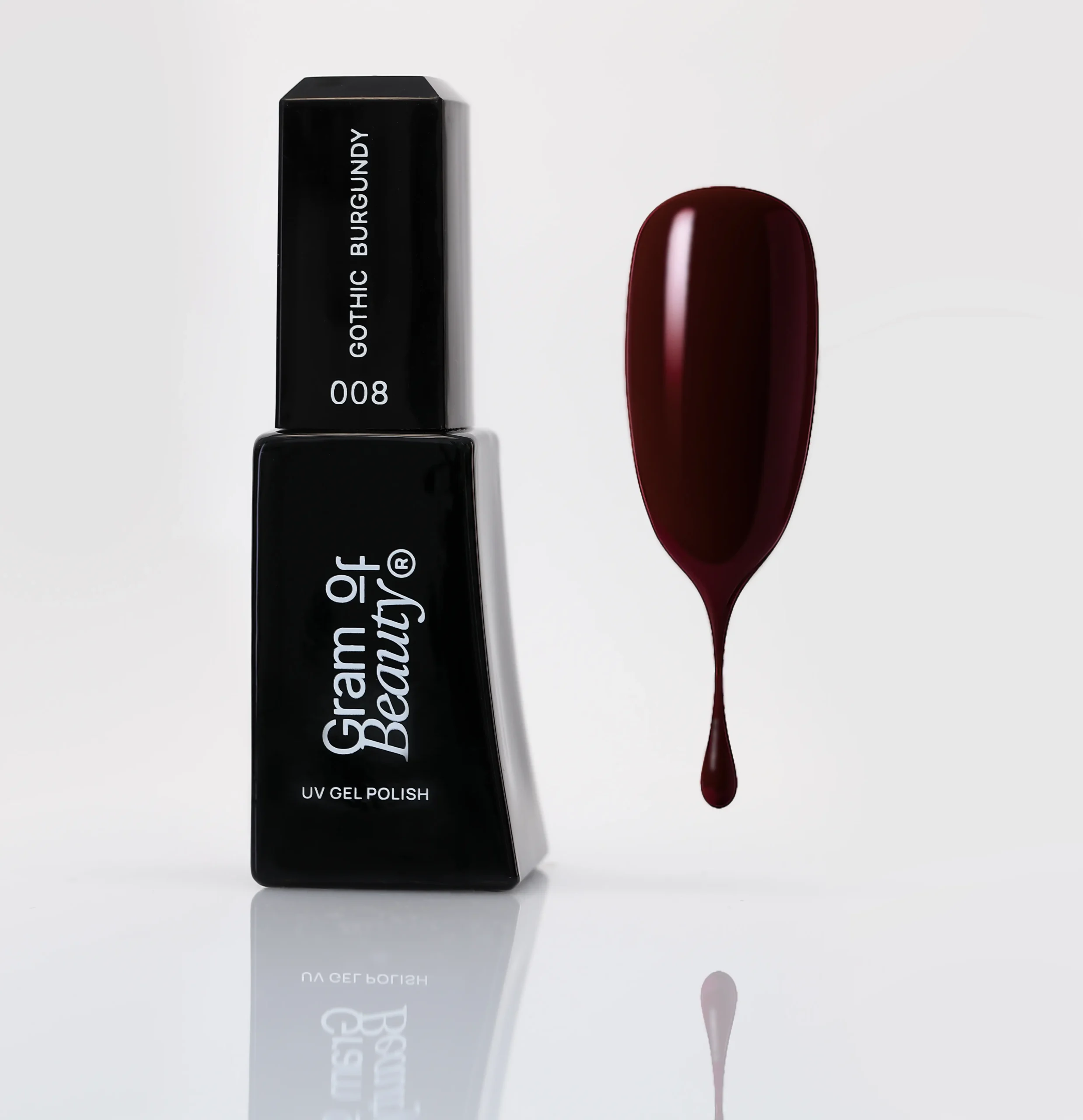 Lakier hybrydowy Gram of Beauty Gothic Burgundy 008