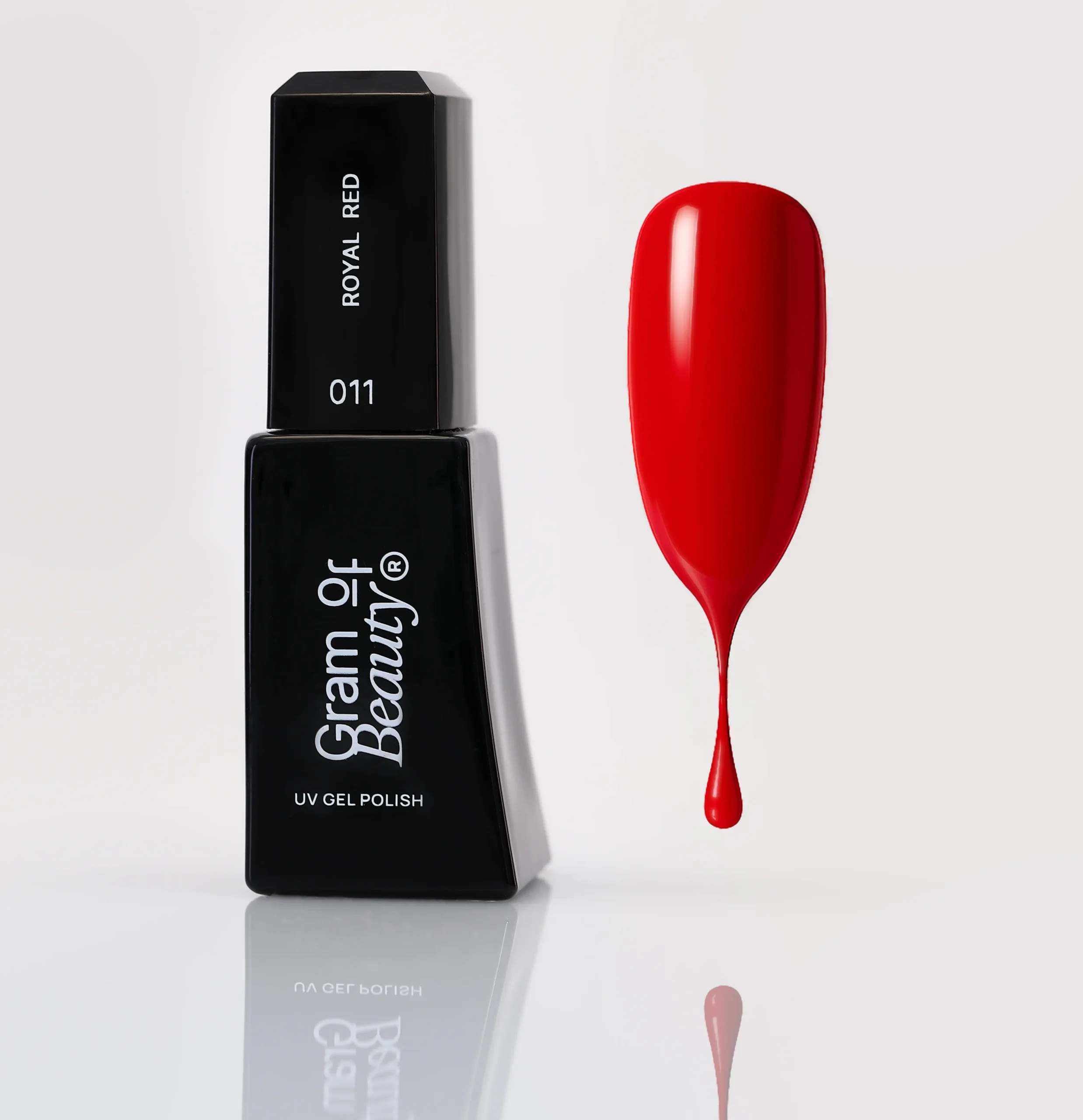 Lakier hybrydowy Gram of Beauty Royal Red 011